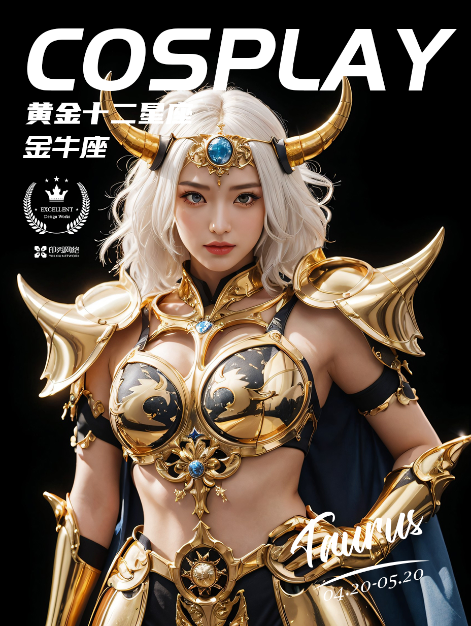 COSPLAY黃金圣斗士金牛座美女版